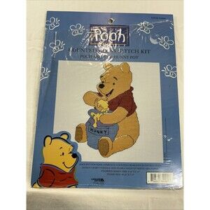 Disney Cross Stitch Chart "Pooh and the Hunny Jar" #34001 Pattern CHART ONLY